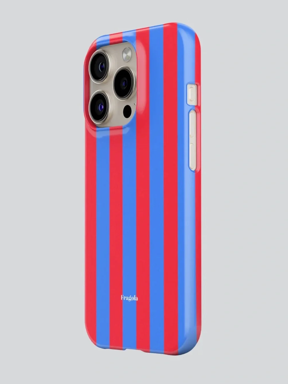 Red & Blue Stripe Protective iPhone Case. 17 pro max